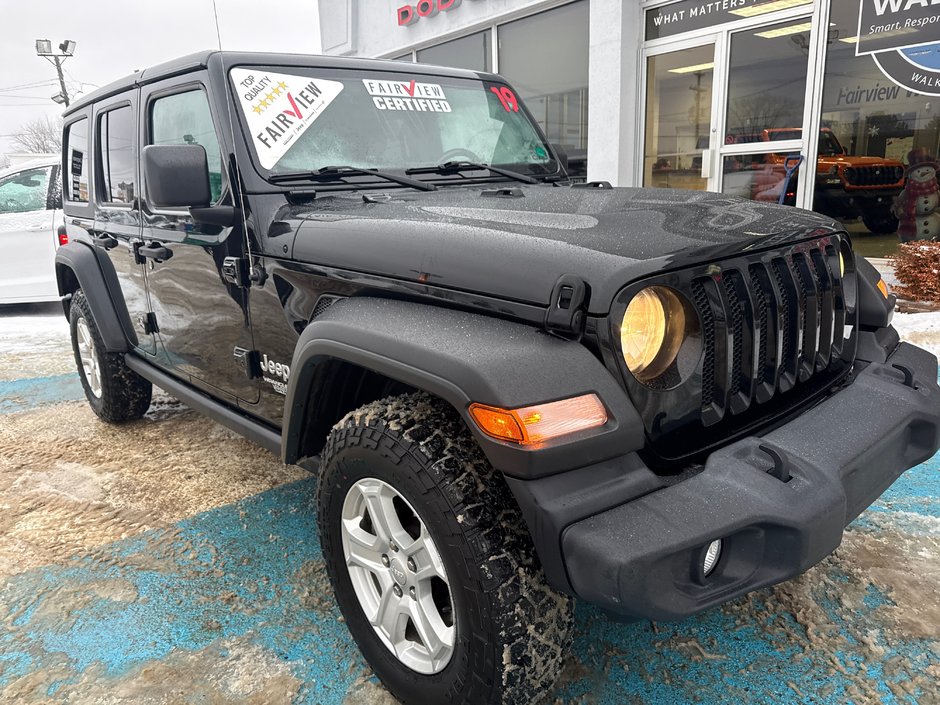 2019 Jeep Wrangler Unlimited Sport New all-terrain tires new to your safety great condition