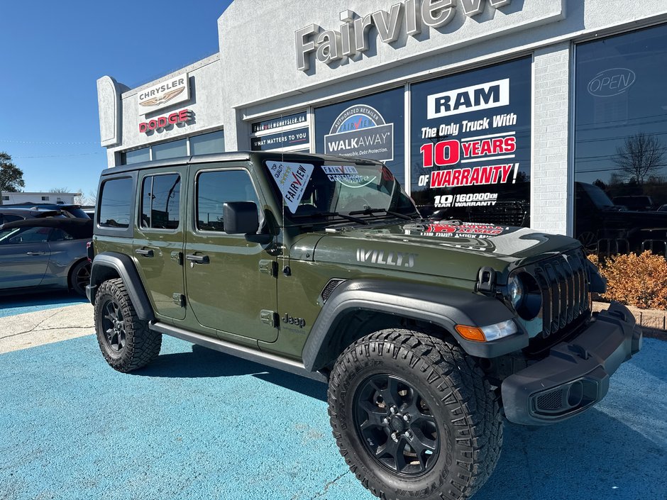 2020 Jeep Wrangler Unlimited Willys