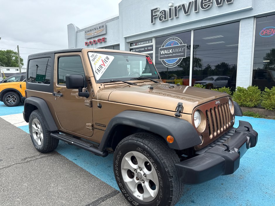 2015 Jeep Wrangler Sport Wholesale direct