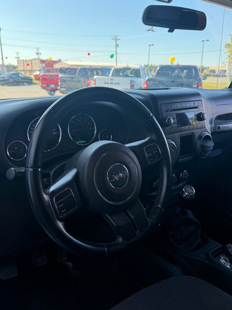 2015 Jeep Wrangler SPORT AS TRADED - MANUAL - GREAT PRICE AND VALUE