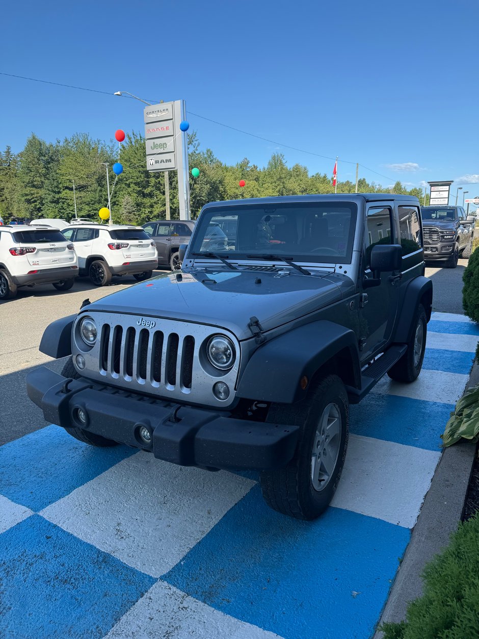 2015 Jeep Wrangler SPORT AS TRADED - MANUAL - GREAT PRICE AND VALUE