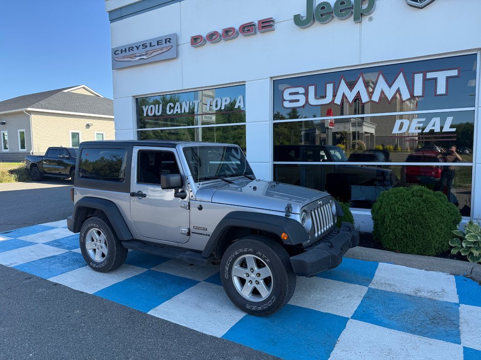 2015 Jeep Wrangler SPORT AS TRADED - MANUAL - GREAT PRICE AND VALUE