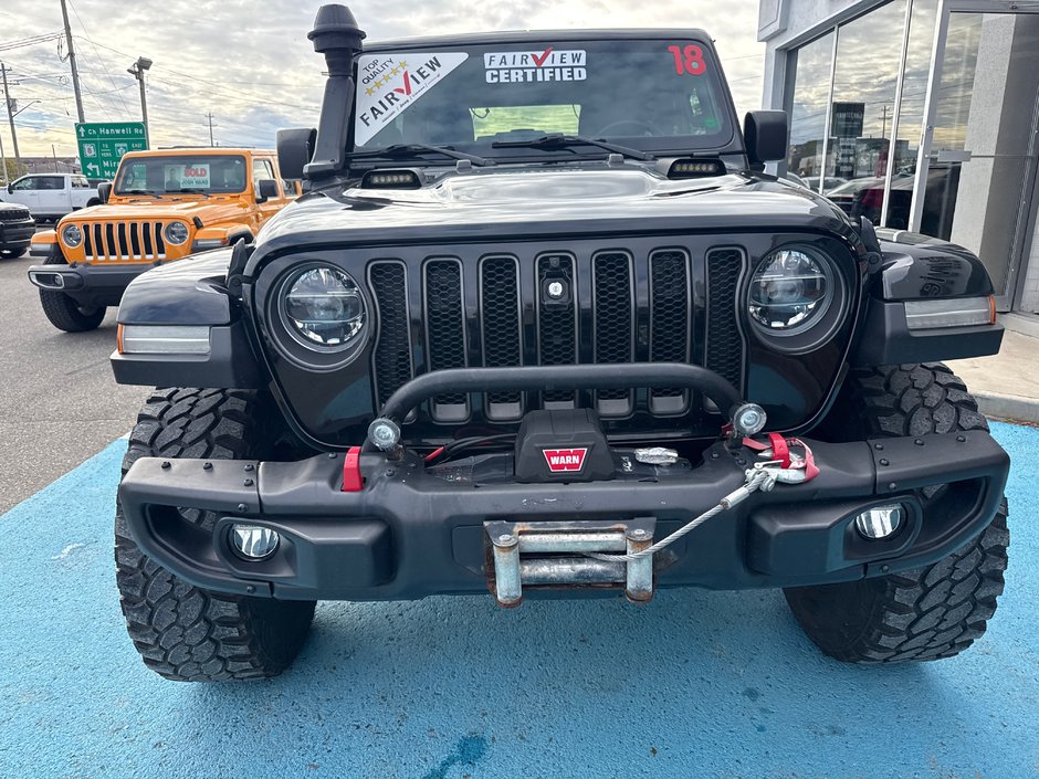 2018 Jeep Wrangler Rubicon Over 10 K in extras 35 inch rim, tire, fox lift, snorkel, steel bumper, package, , wench!!