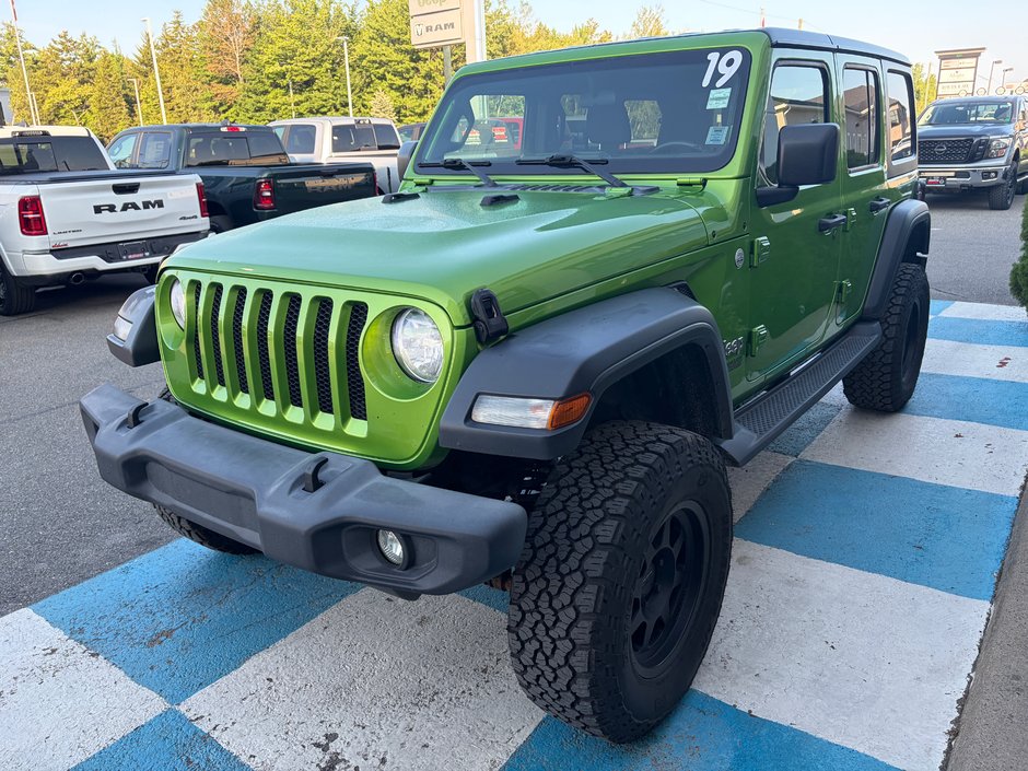 2019 Jeep WRANGLER 4 DOOR SPORT AS TRADED