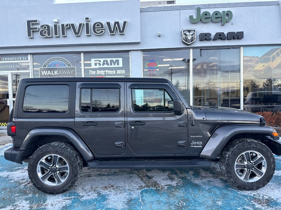 2021 Jeep Wrangler Unlimited Sahara Loaded with navigation