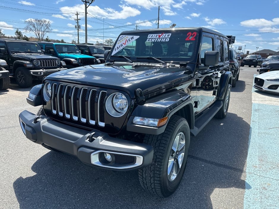 2022 Jeep Wrangler Unlimited Sahara Very clean unit!!