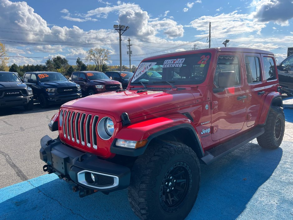 2022 Jeep Wrangler Unlimited Sahara Sky, active roof, plus motorhome tow behind package