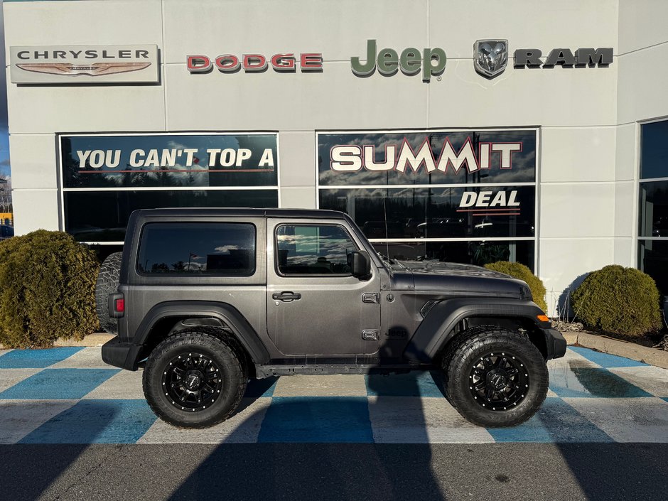 2022 Jeep WRANGLER SPORT AS TRADED - MANUAL