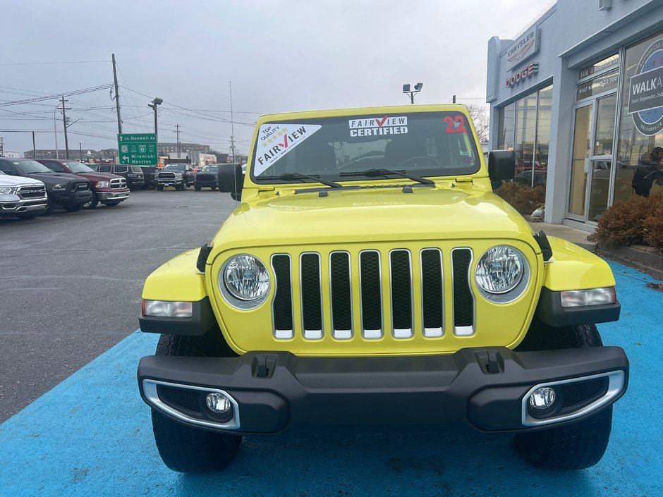 2023 Jeep Wrangler Sahara Colour matching top