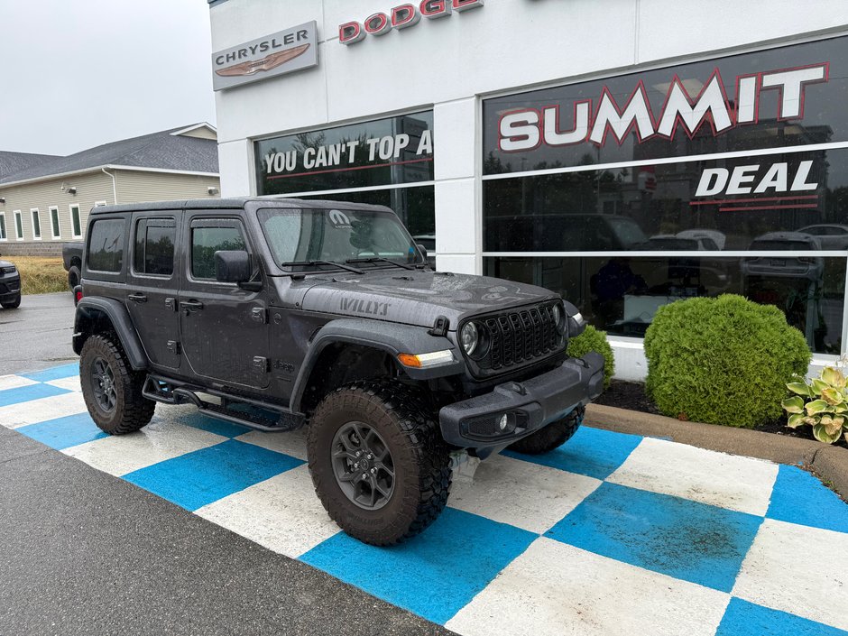 2025 Jeep Wrangler WILLYS OVER $69,000 NEW! SAVE $10,000! 2.5