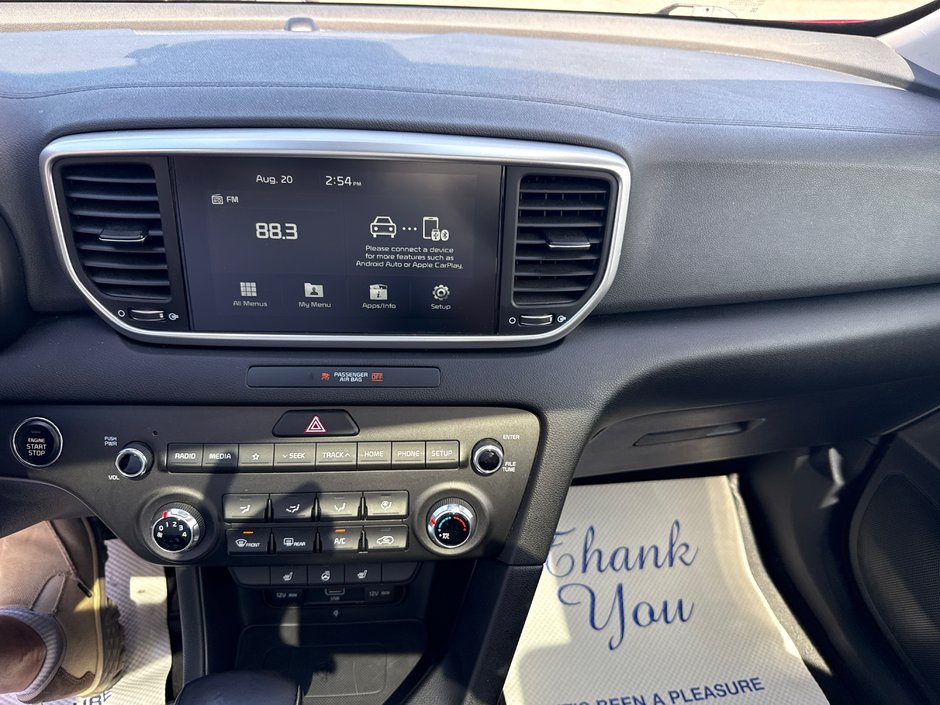 2021 Kia Sportage EX with only 25,000 km