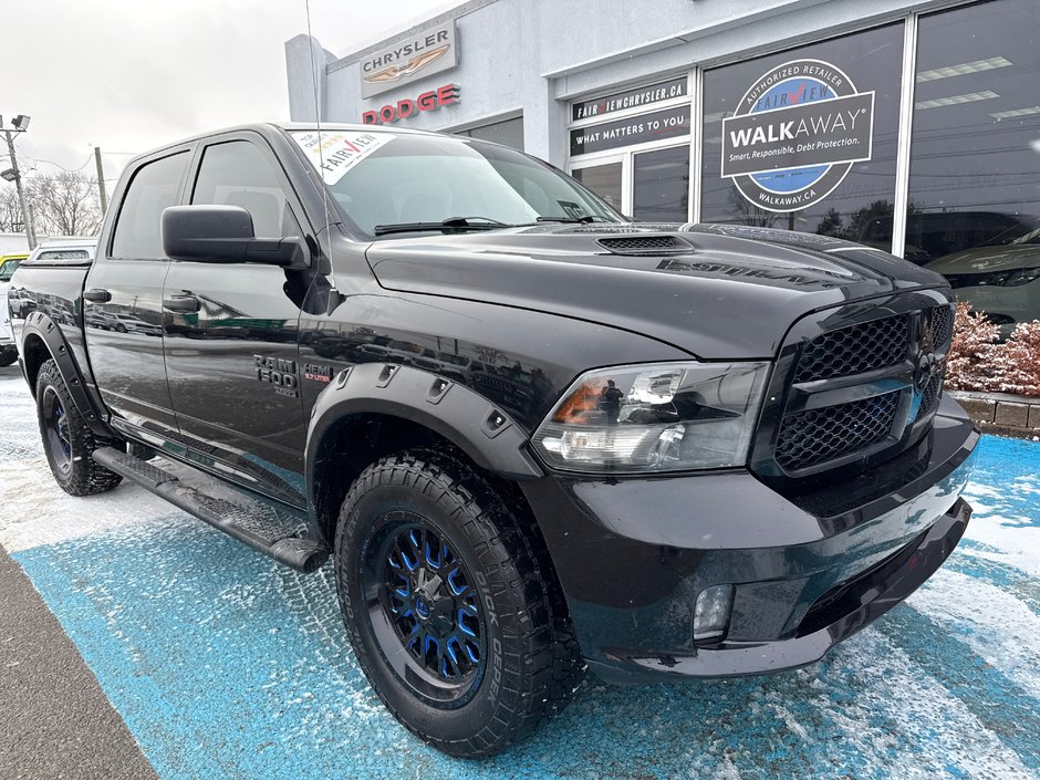 2019 Ram 1500 Classic Express Lift tire and rim package, fender, flares, heated seats, cooled seats, command start sport Hood