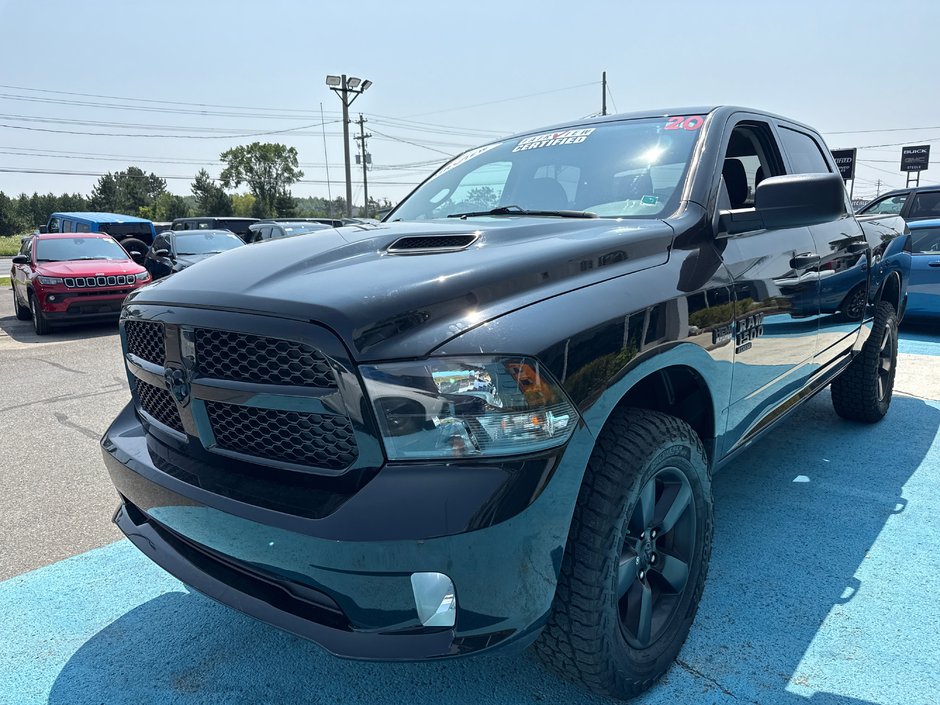 2020 Ram 1500 Classic Express V8 upgraded tires, levelling kit, blackout edition
