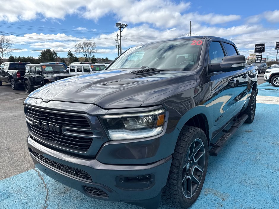 2020 Ram 1500 Sport fully loaded Heated seats, cool seats, full panoramic roof, upgraded tires extended warranty to 140,000 km