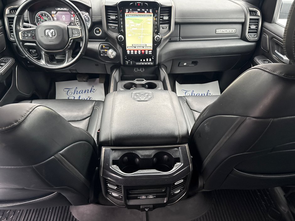 2021 Ram 1500 Sport Fully loaded 12 inch screen, leather, etc.