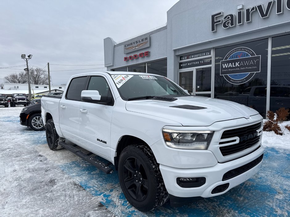 2023 Ram 1500 Sport Fully loaded,  roof, full leather, cool seating auto four-wheel-drive NAV advanced safety group