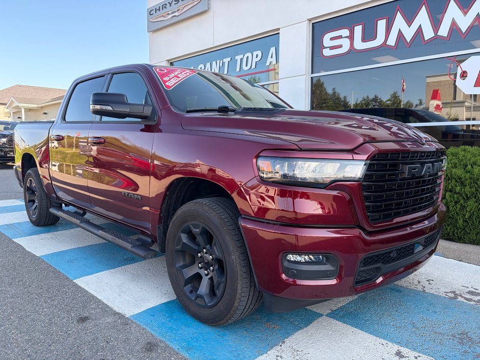 2025 Ram 1500 SPORT LIKE NEW WITH BIG SAVINGS! 3.0L HURRICANE SPORT.