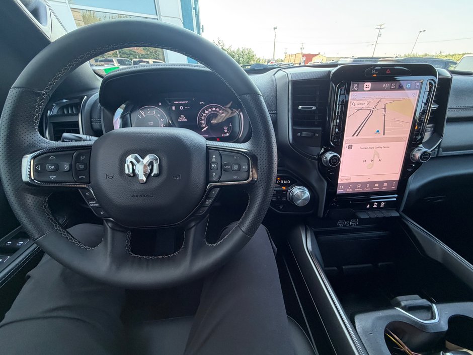 2025 Ram 1500 SPORT LIKE NEW WITH BIG SAVINGS! 3.0L HURRICANE SPORT.