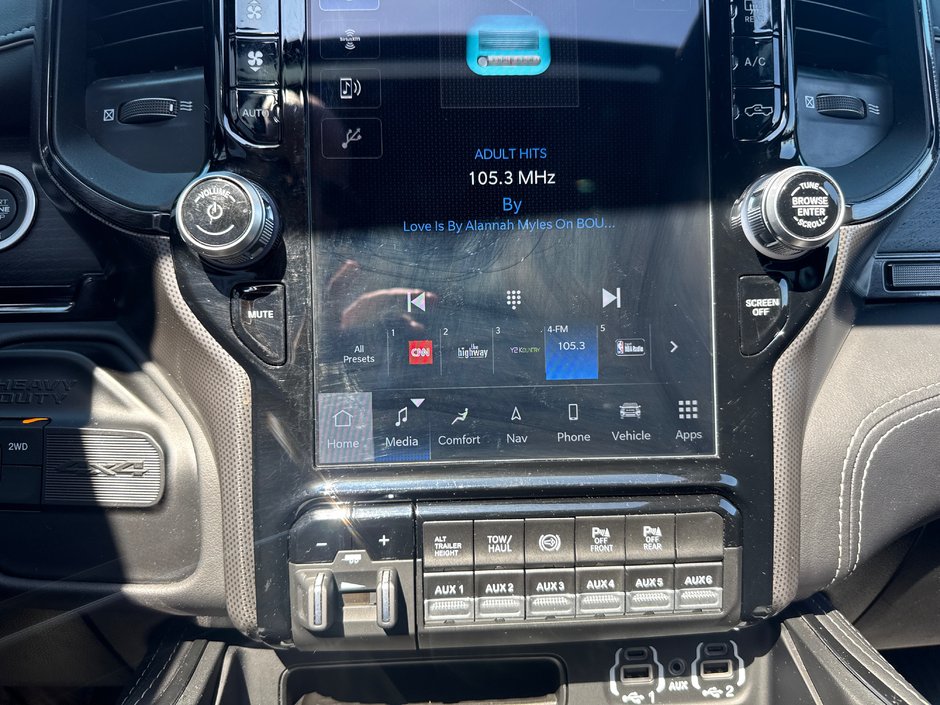 2024 Ram 2500 Limited mega cab Make a cab with Ram box upgraded audio 360 cameras advanced safety groups sunroof