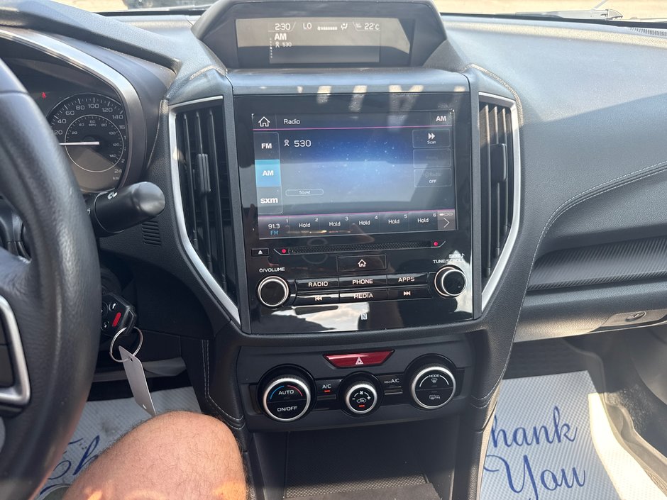 2019 Subaru Impreza Sport With sun and sound group standard transmission