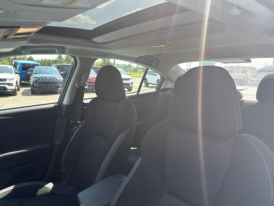 2019 Subaru Impreza Sport With sun and sound group standard transmission