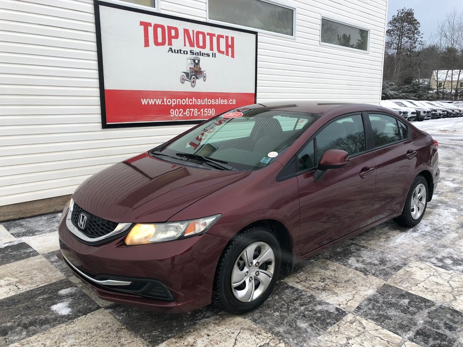 2013 Honda Civic LX - manual, cruise control, hands free, a/c in COLDBROOK, Nova Scotia