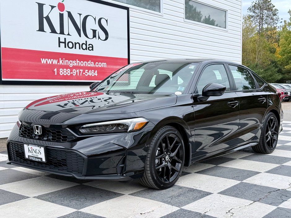 2025 Honda Civic Sport | Low Mileage! Sunroof, CarPlay, USB-C Ports in COLDBROOK, Nova Scotia - 1 - w320h240px
