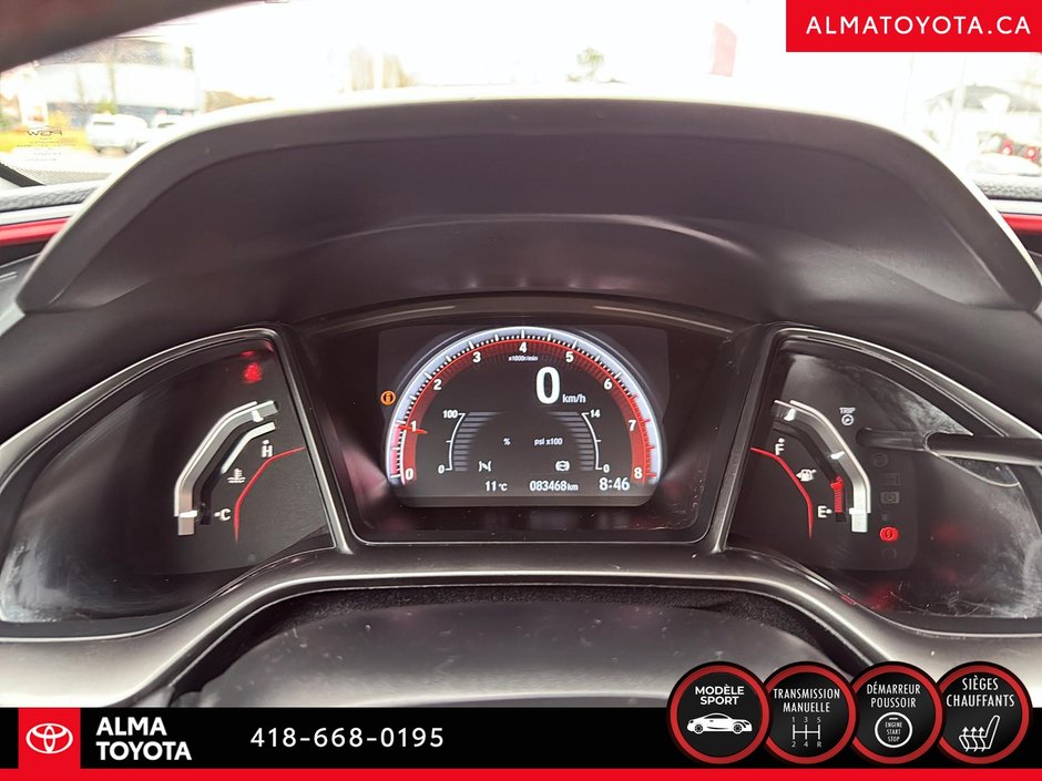 Honda Civic SI Manuelle 2020-16