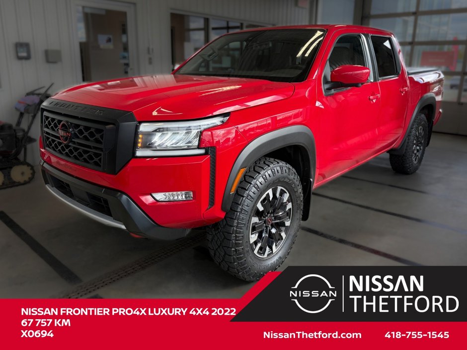 2022 Nissan Frontier Pro-4X Luxury 4X4-0