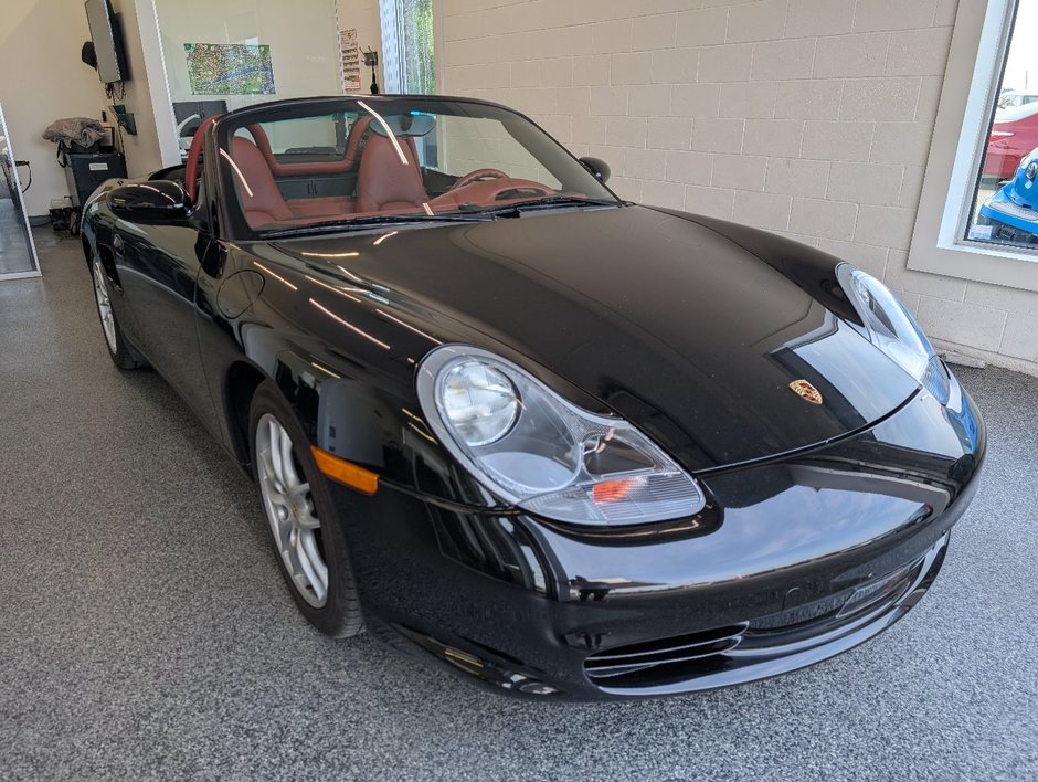 Porsche Boxster CUIR ROUGE, AUTOMATIQUE, 2004 à Magog, Québec
