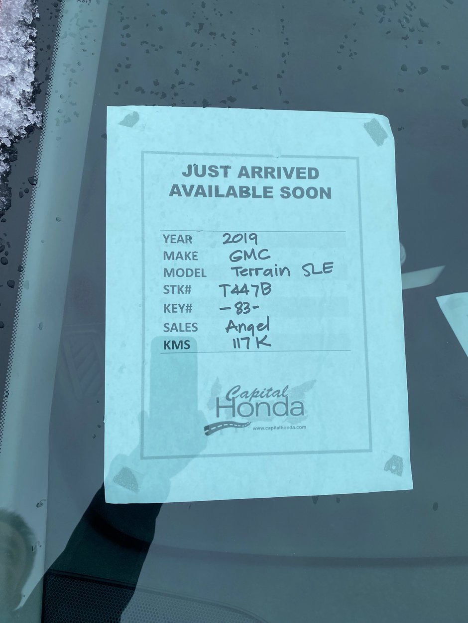 2019 GMC Terrain SLE-1