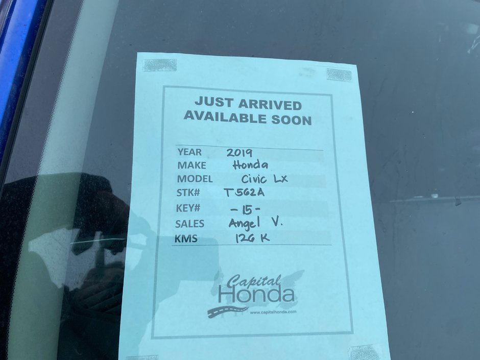 Honda Civic Sedan LX 2019-1