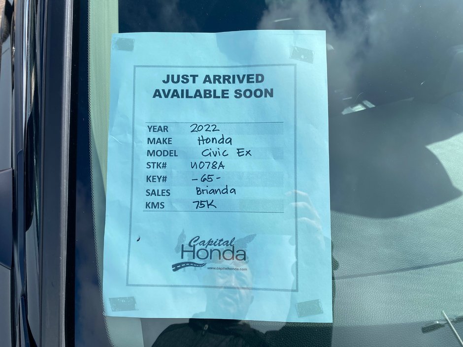 Honda Civic Sedan EX 2022-1