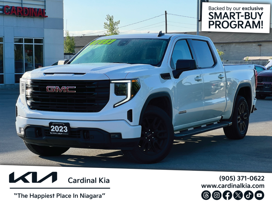 2023 GMC Sierra 1500 Elevation, 4X4, Remote Starter, Heated Seats-0