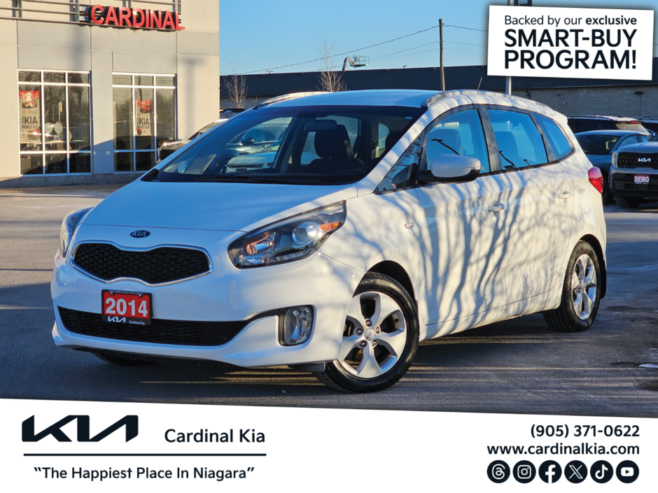 2014 Kia Rondo LX, Bluetooth, Heated Seats, Reverse Sensors-0