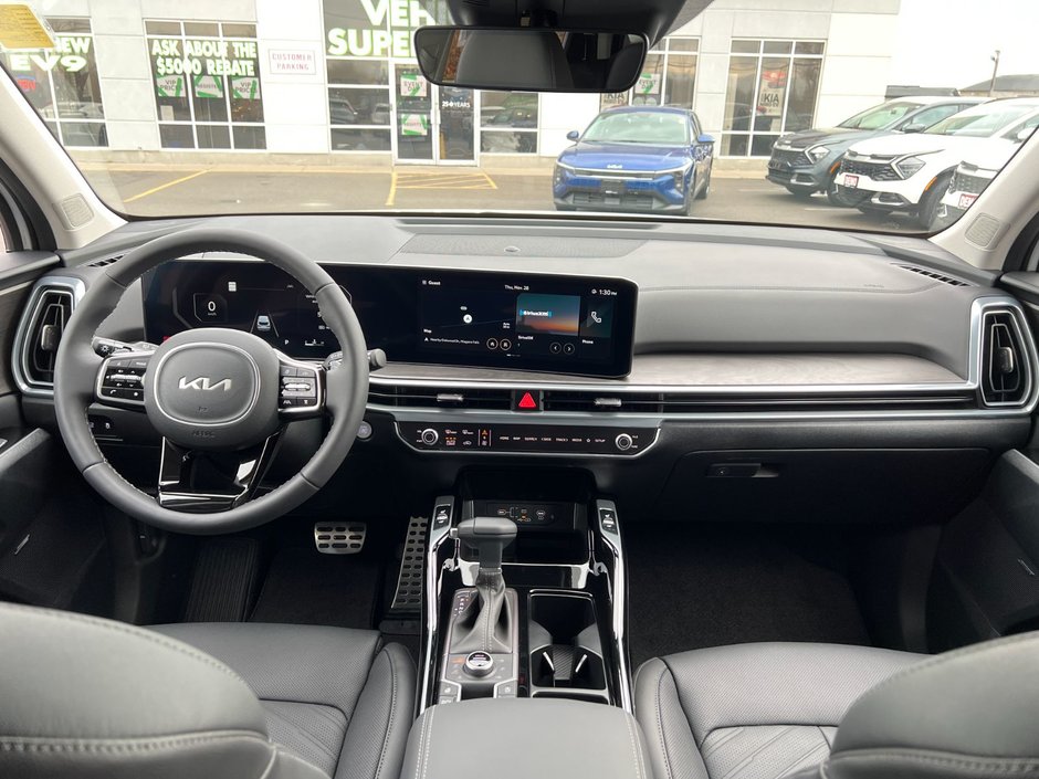Kia Sorento X-Line Limited Black Interior 2025-11