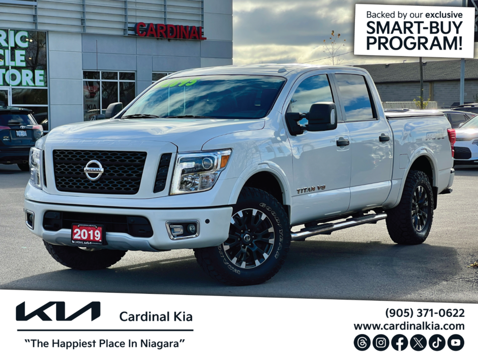 2019 Nissan Titan 4x4 Crew Cab PRO-4X-0