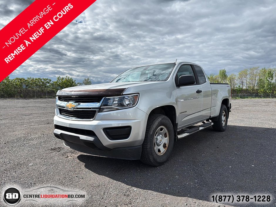 Chevrolet Colorado V6 4X4 WT DOUBLE CAB BOITE 6P 2019 à Granby, Québec