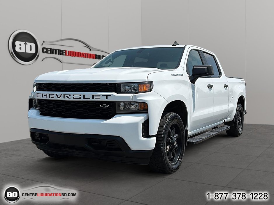 2022 Chevrolet Silverado 1500 LTD Custom 4 cyl 2.7l turbo in Granby, Quebec