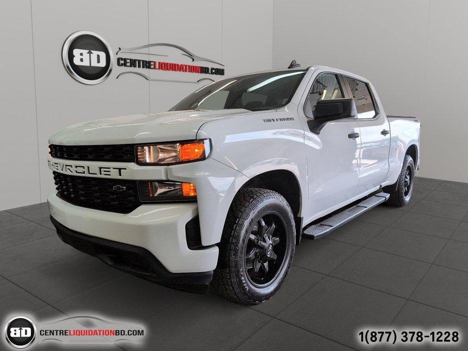 Chevrolet Silverado 1500 LTD CUSTOM CREW CAB 2.7L TURBO 4X4 BOITE 6.5P 2022 à Granby, Québec