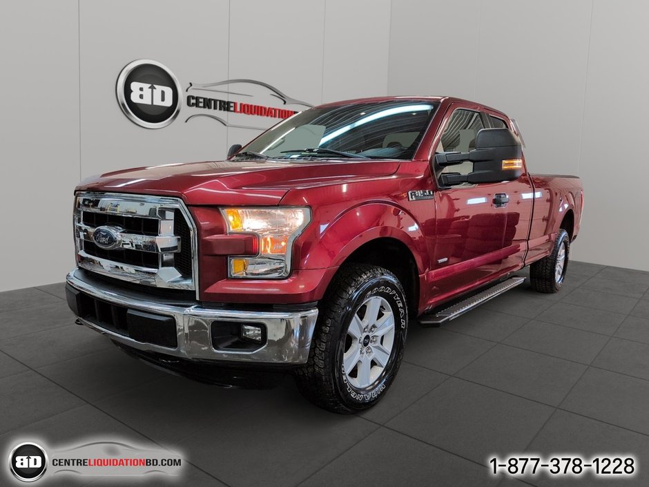 Ford F-150 XLT 4X4 V6 3.5L CAB DOUBLE BOÎTE 8P 2016 à Granby, Québec