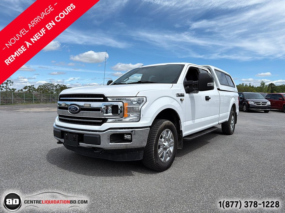 2018 Ford F-150 XLT ECOBOOST SUPER CAB BOÎTE 8 PIEDS in Granby, Quebec