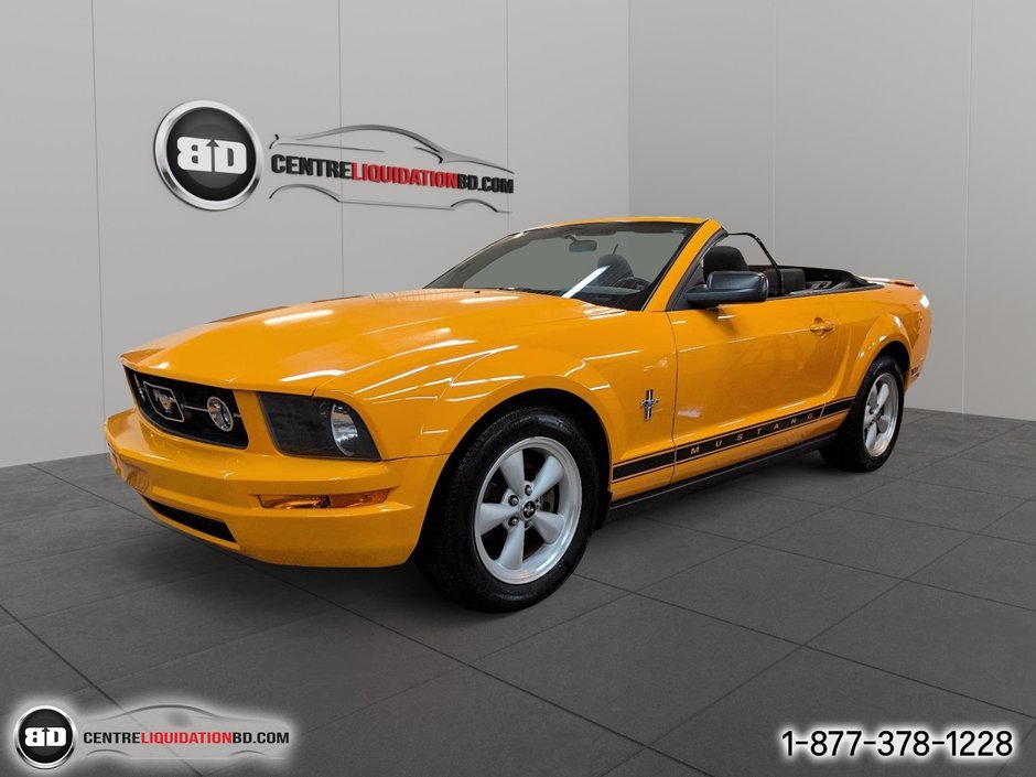 2008 Ford Mustang DECAPOTABLE V6 4.0L AUTOMATIQUE (BAS KM) in Granby, Quebec
