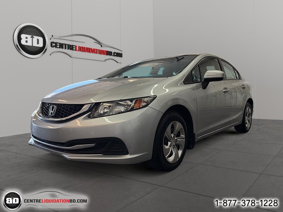2015 Honda Civic Sedan LX MANUELLE in Granby, Quebec
