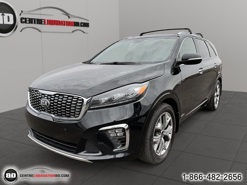 Sorento SX V6 AWD 7 PASSAGERS TOIT PANORAMIQUE NAVIGATION 2019 à Granby, Québec