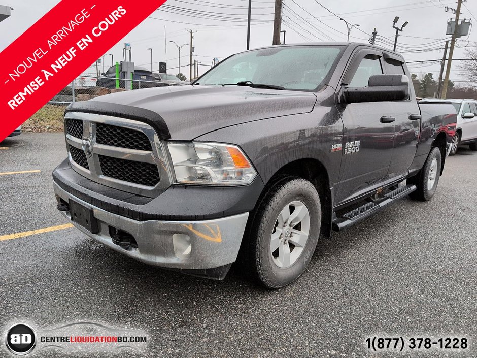 2017 Ram 1500 ST V8 HEMI 4X4 QUAD CAB BOITE 6.5P in Granby, Quebec