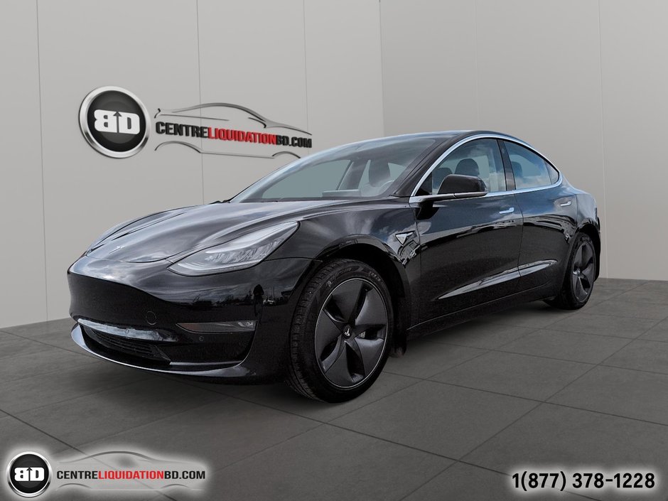 2019 Tesla Model 3 STANDARD PLUS RWD (BAS KM) in Granby, Quebec