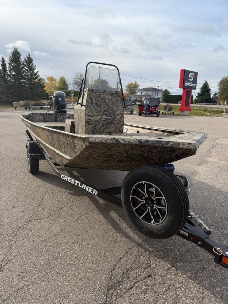 Crestliner CRESTLINER 1660 RETRIEVER FCC  JOHNBOATS JETDRIVE  2024
