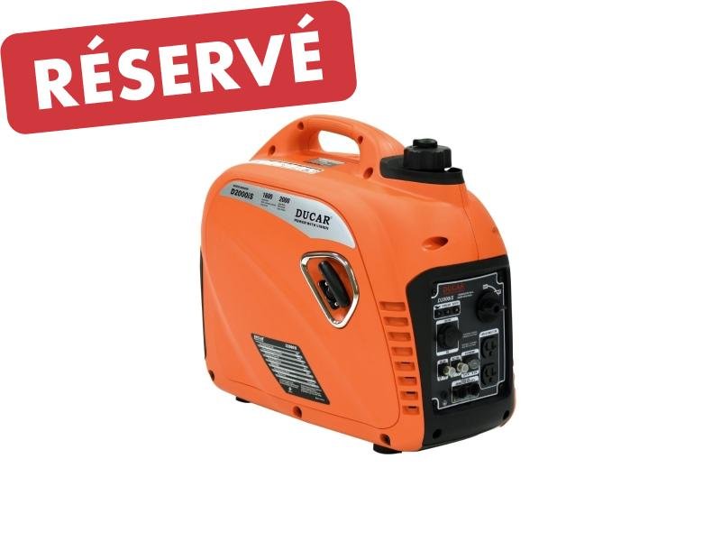 2026 Ducar GENERATRICE SILENCIEUSE 2000W