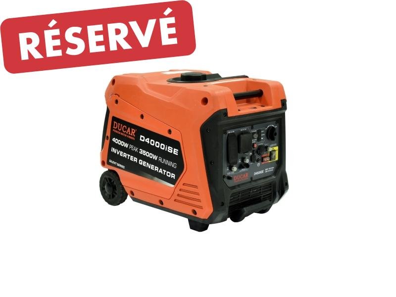 2025 Ducar GENERATRICE SILENCIEUSE 4000W